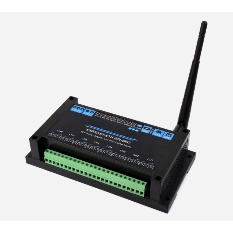 Relay 8 Channel Board - Modulo Relè di Rete Industriale a