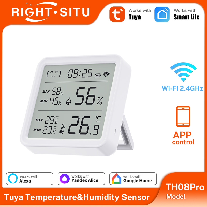 Temperature Humidity Sensor - Termometro e Igrometro WiFi Tuya con
