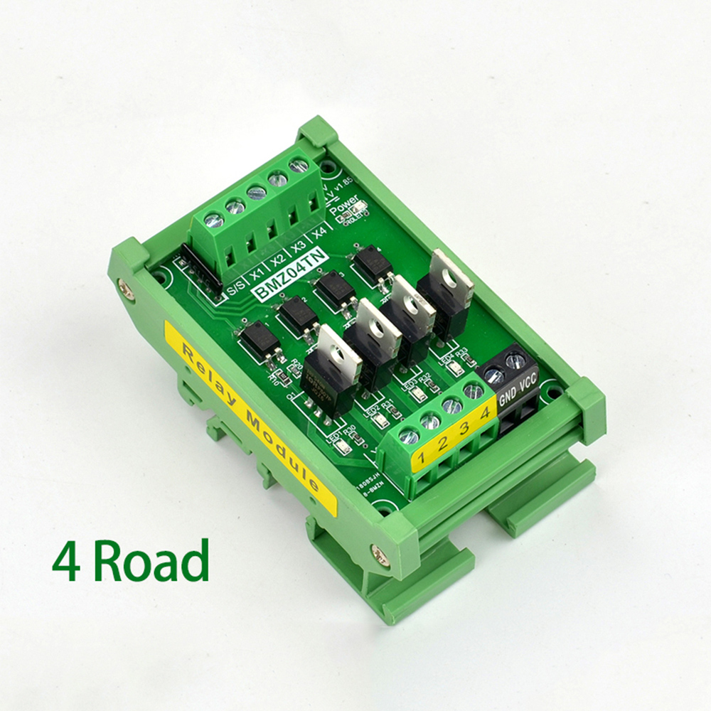 Relay 8 Channel Board - DC12/24V/5V 4/8 canali IO Card microcontrollore