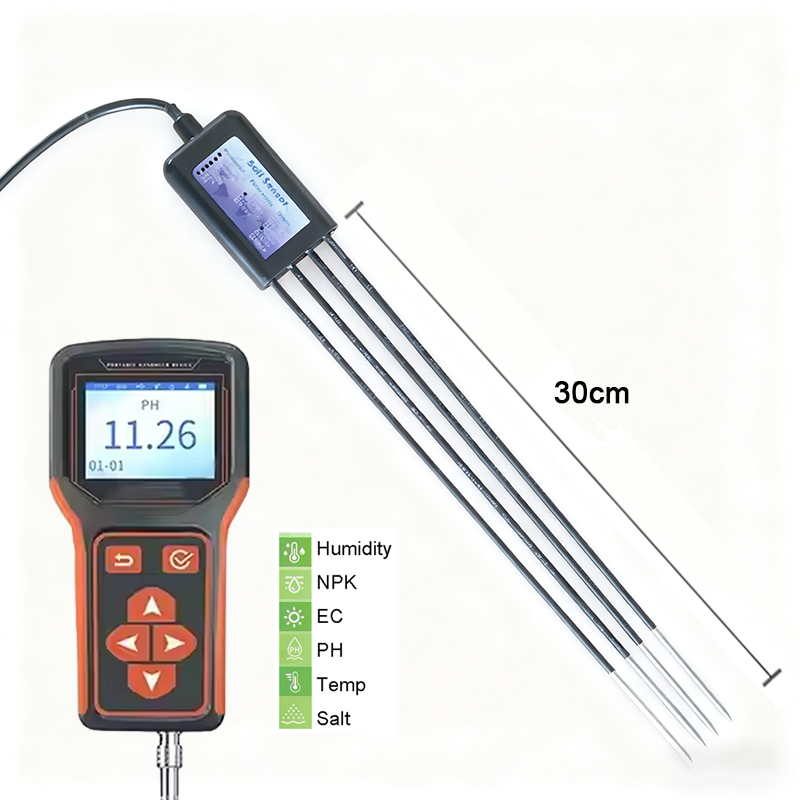 Temperature Humidity Sensor - Sensore Industriale CE RS485 Modbus 8