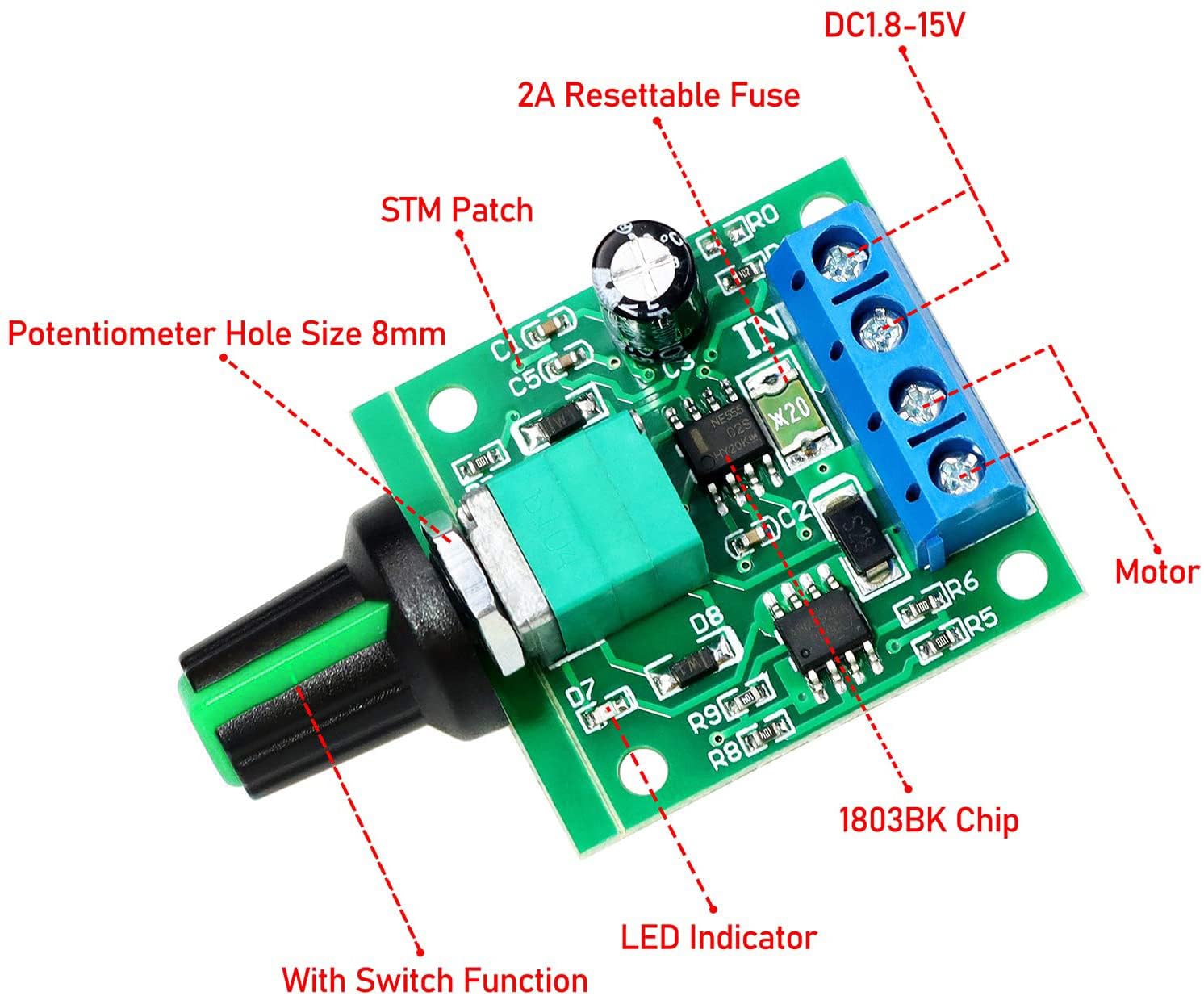2PCS/4PCS/6PCS 1.8V 3V 5V 6V 1 - Level Shifter 3.3V recensione e prezzo