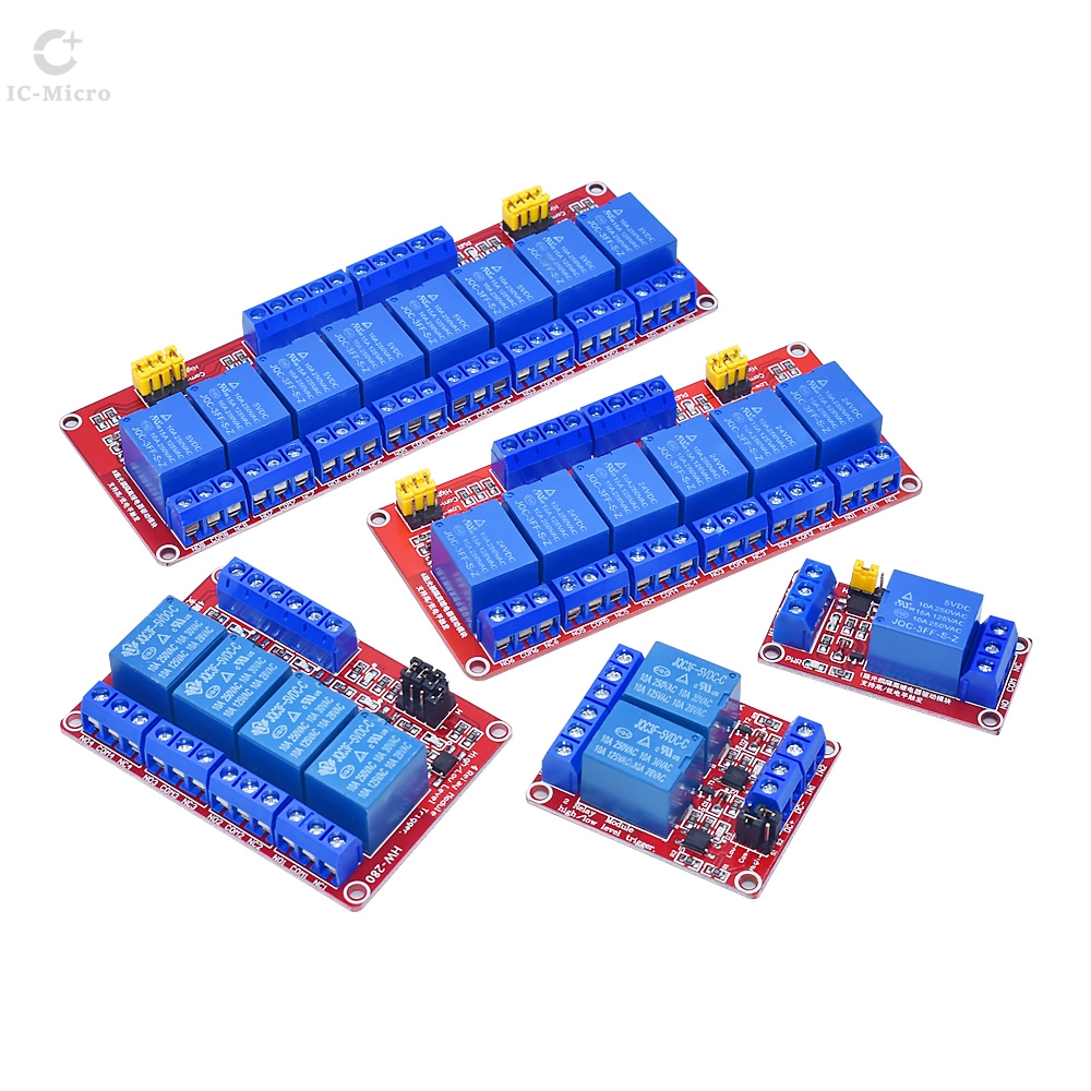 1 2 6 4 8 canali 5V 12V 24V mo - Relay 8 Channel Board recensione e prezzo