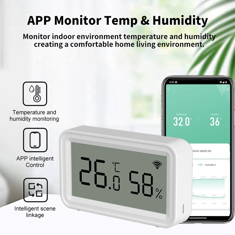 Termometro e Igrometro WiFi Tu - Temperature Humidity Sensor recensione e prezzo