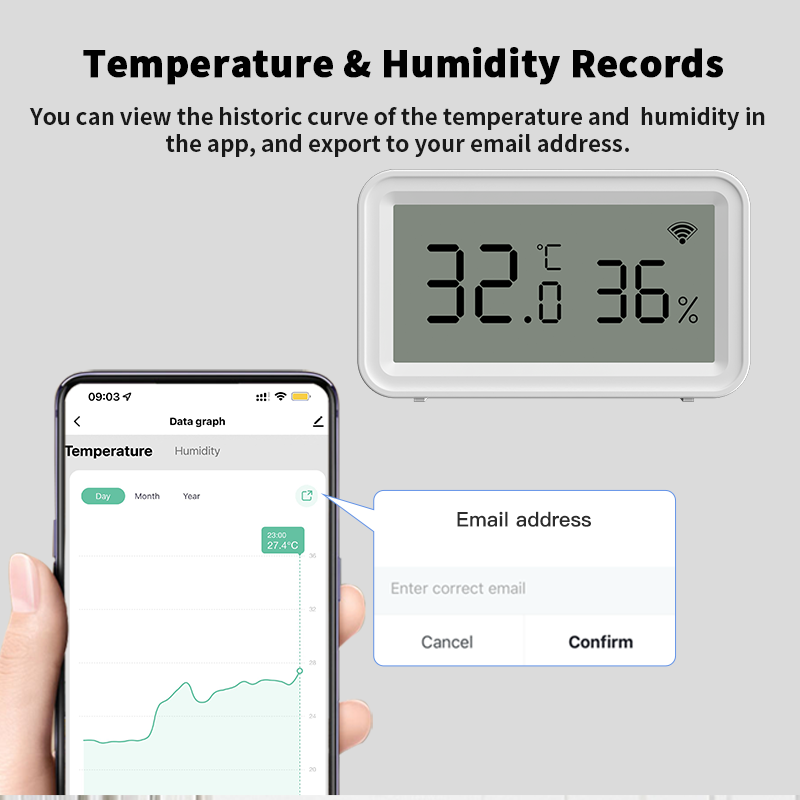 Termometro e Igrometro WiFi Tu - Temperature Humidity Sensor recensione e prezzo