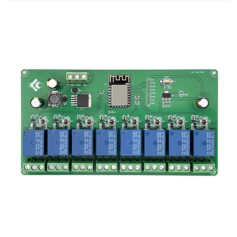 Modulo Relè Wireless WIFI a 8  - Relay 8 Channel Board recensione e prezzo