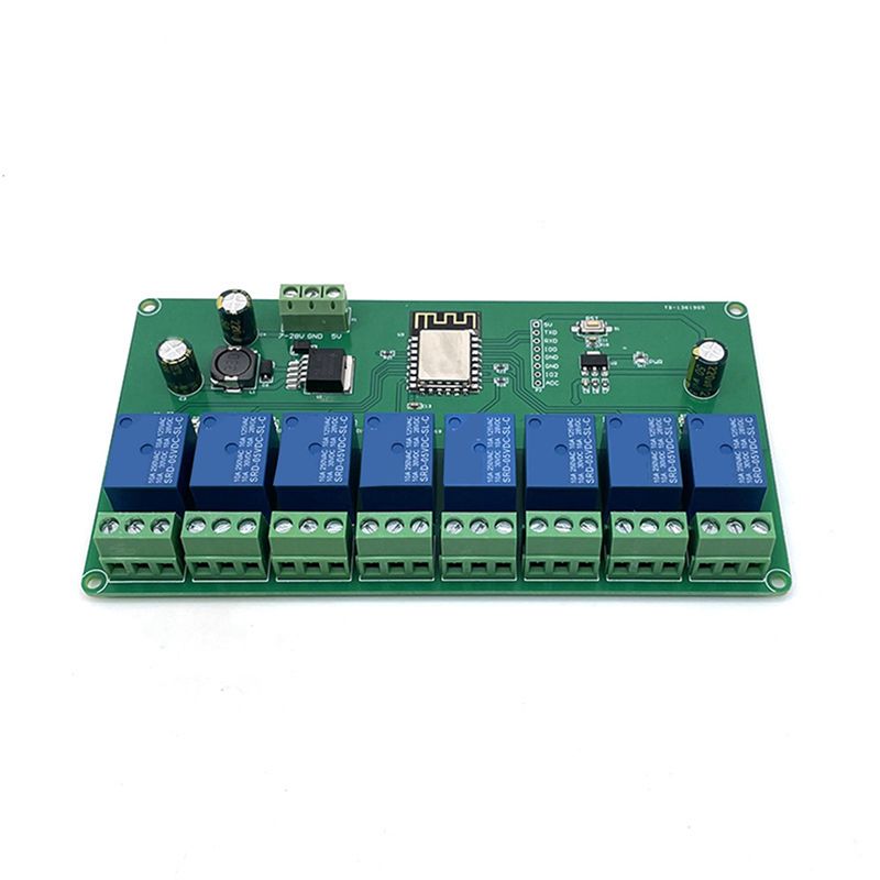 Modulo Relè Wireless WIFI a 8  - Relay 8 Channel Board recensione e prezzo